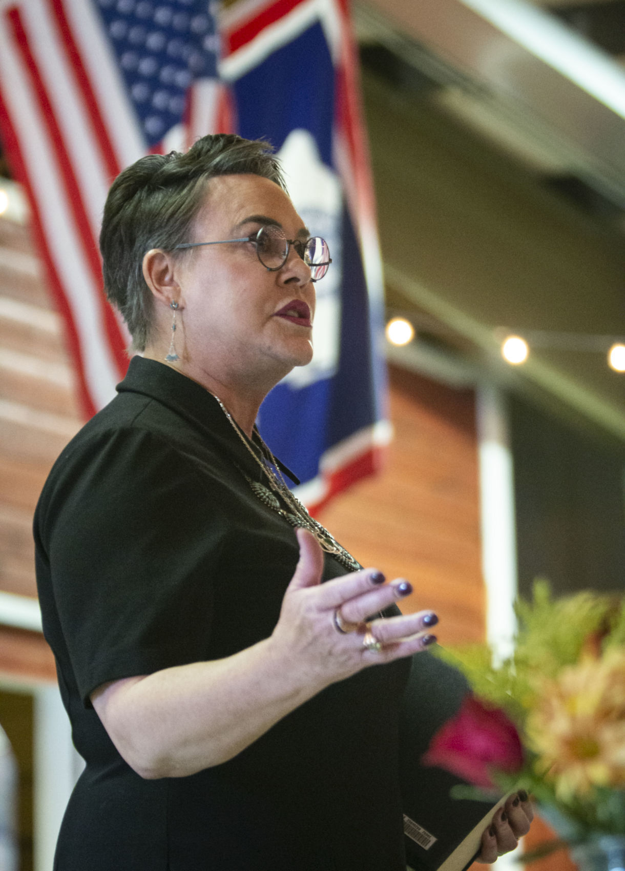 Harriet Hageman meets with Jackson public